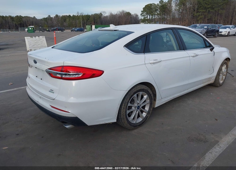 2019 FORD FUSION SE VIN: 3FA6P0HD9KR160349