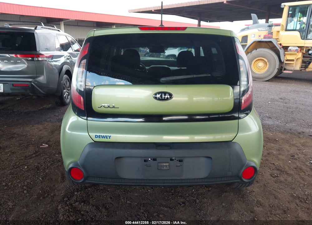 2015 KIA SOUL + VIN: KNDJP3A5XF7757905