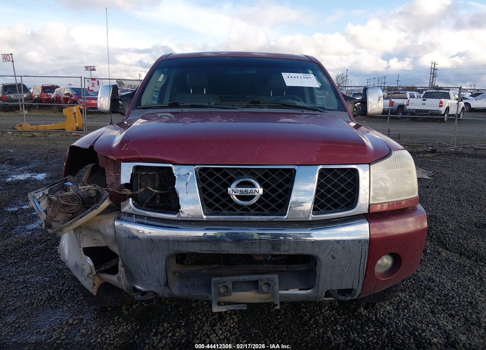 2007 NISSAN TITAN LE VIN: 1N6AA07B57N245637