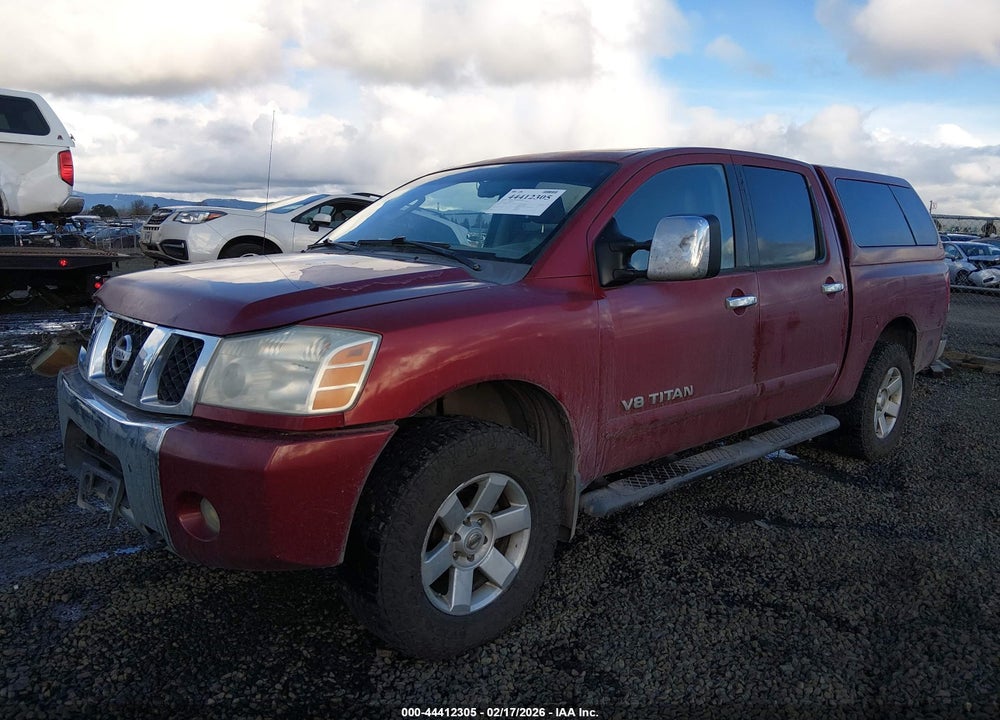 2007 NISSAN TITAN LE VIN: 1N6AA07B57N245637
