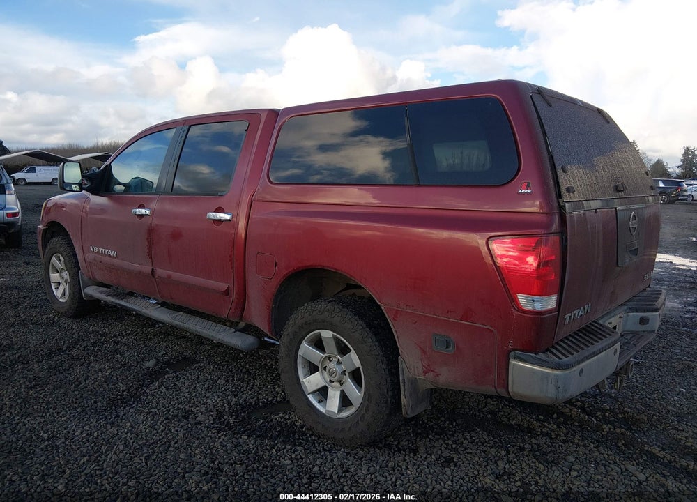 2007 NISSAN TITAN LE VIN: 1N6AA07B57N245637