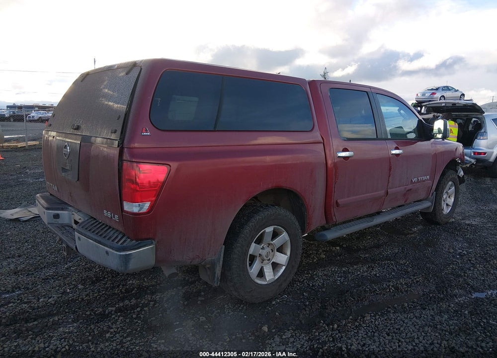 2007 NISSAN TITAN LE VIN: 1N6AA07B57N245637