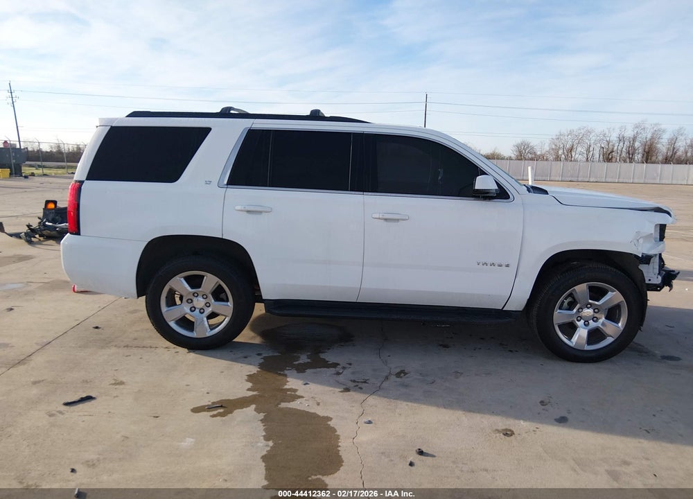 2017 CHEVROLET TAHOE LT VIN: 1GNSKBKC8HR376014