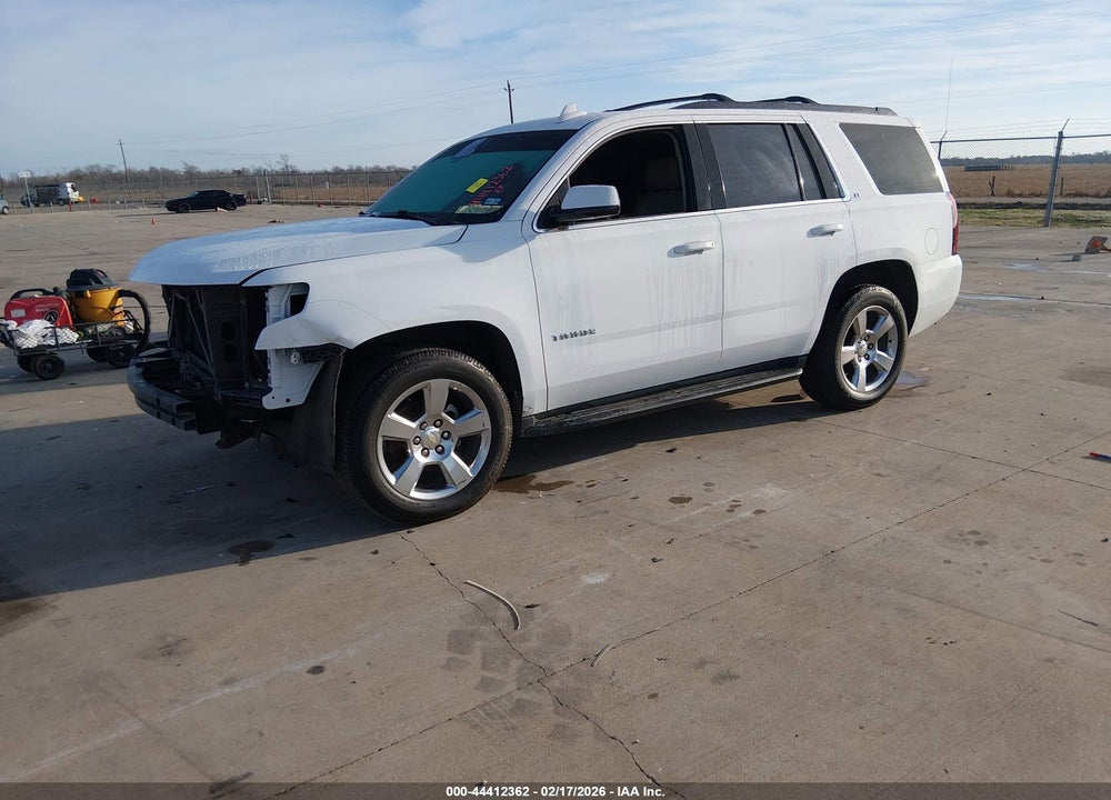 2017 CHEVROLET TAHOE LT VIN: 1GNSKBKC8HR376014