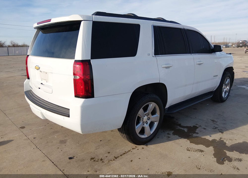 2017 CHEVROLET TAHOE LT VIN: 1GNSKBKC8HR376014