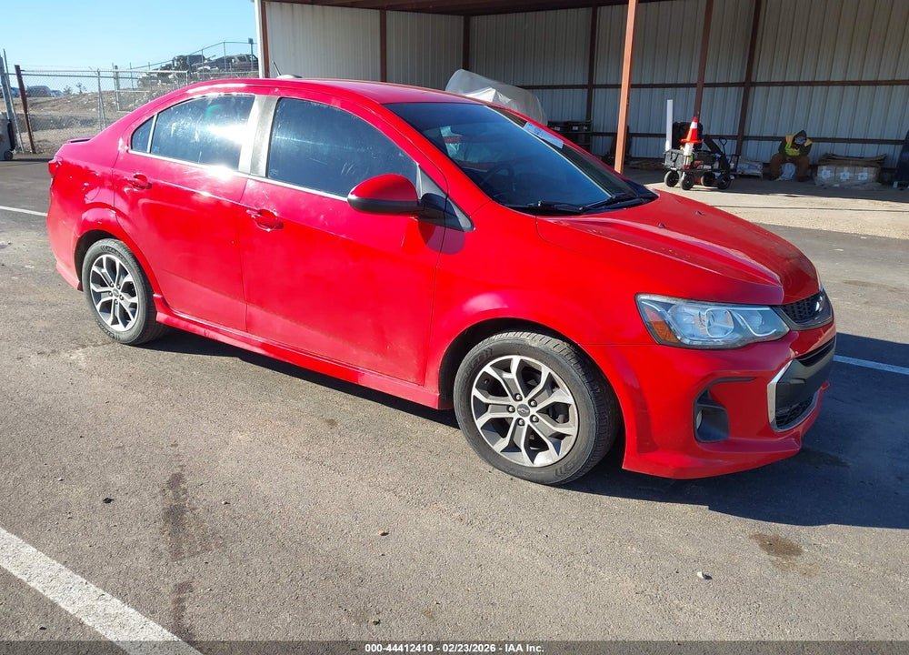 2018 CHEVROLET SONIC LT AUTO VIN: 1G1JD5SH2J4137470