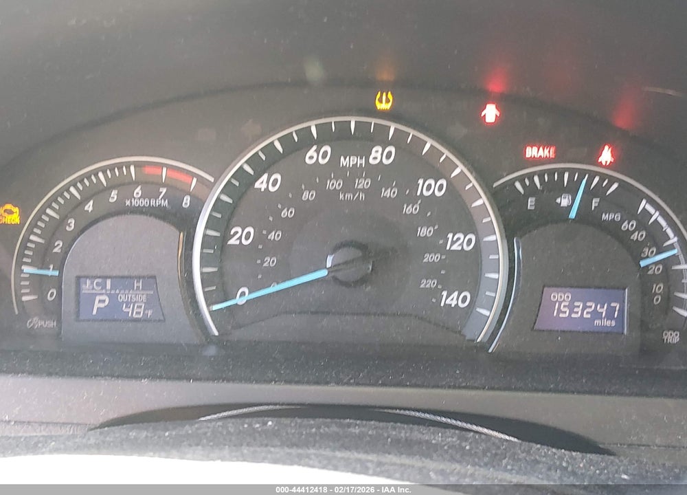 2012 TOYOTA CAMRY LE VIN: 4T4BF1FK7CR161983