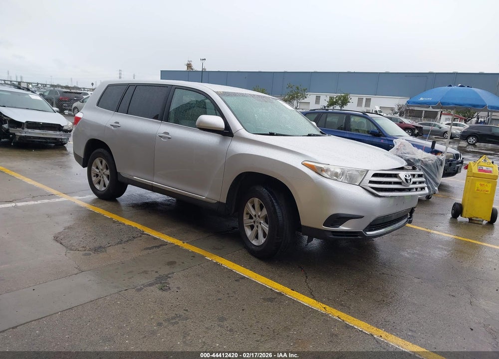 2013 TOYOTA HIGHLANDER VIN: 5TDZA3EHXDS038701