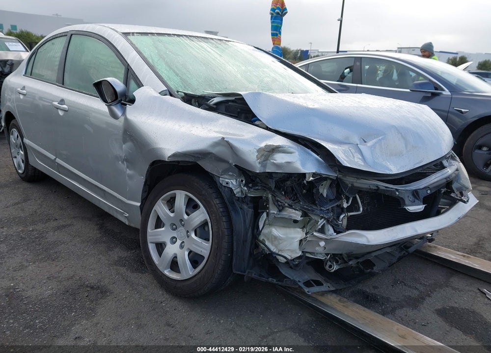 2007 HONDA CIVIC LX VIN: JHMFA16557S008740