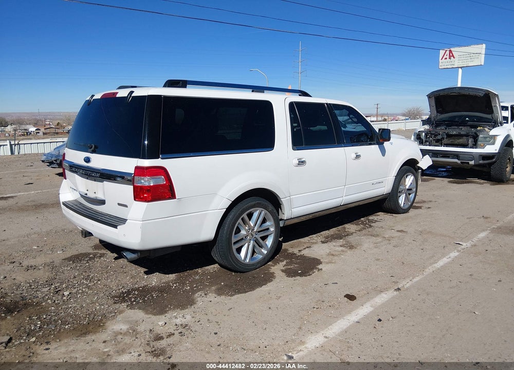 2016 FORD EXPEDITION EL PLATINUM VIN: 1FMJK1MT4GEF27489