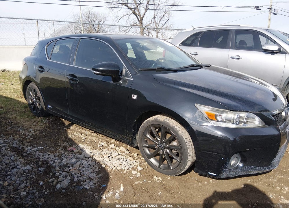2013 LEXUS CT 200H VIN: JTHKD5BH6D2167355