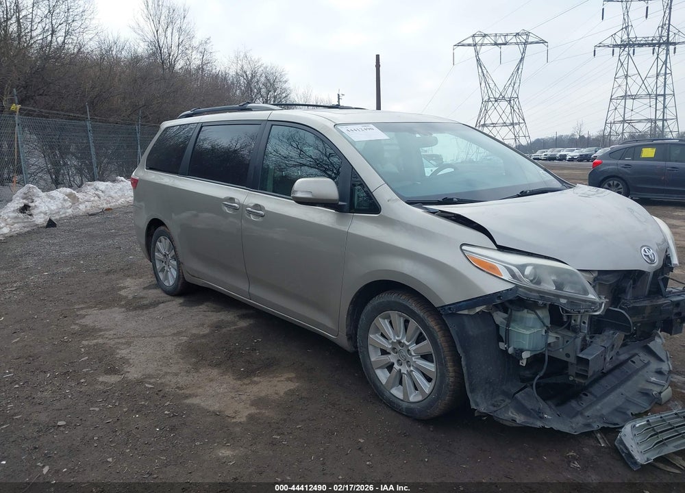 2015 TOYOTA SIENNA LIMITED PREMIUM 7 PASSENGER VIN: 5TDDK3DC2FS101256