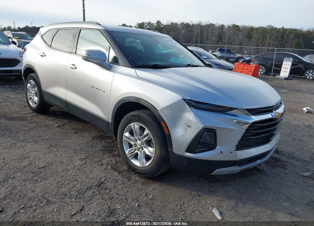 2022 CHEVROLET BLAZER FWD 2LT VIN: 3GNKBCR46NS168064