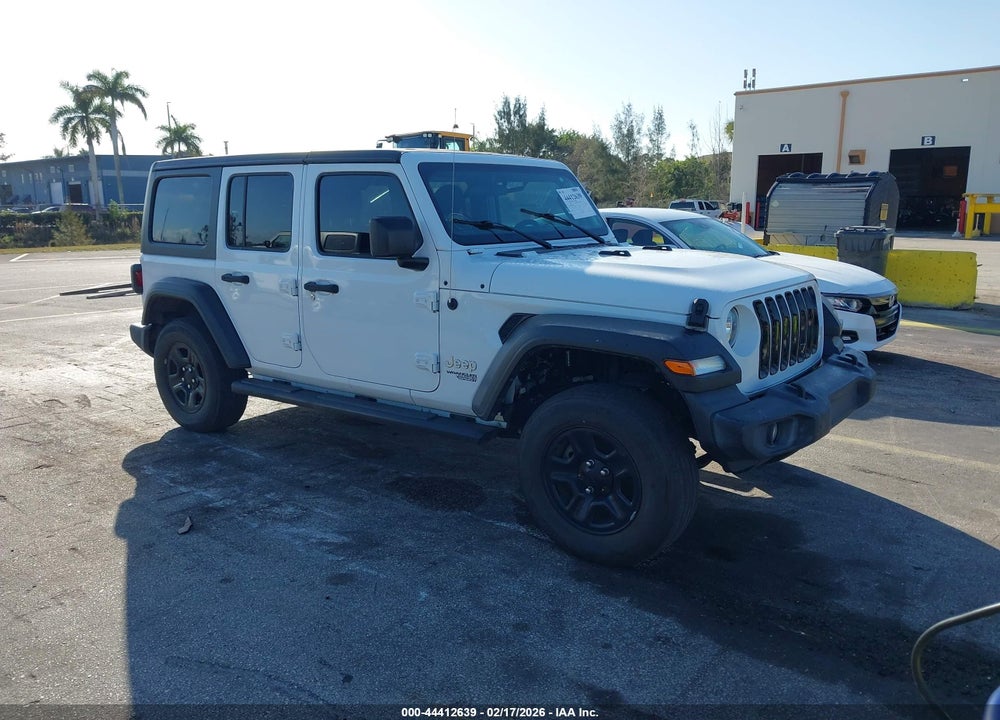 2020 JEEP WRANGLER UNLIMITED SPORT 4X4 VIN: 1C4HJXDN9LW143514