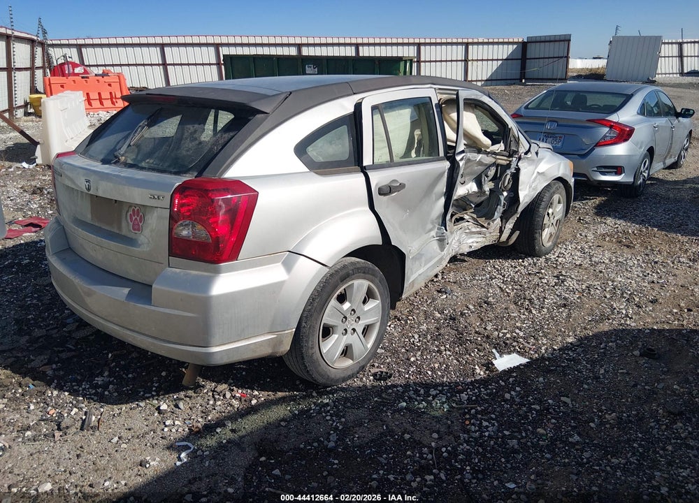 2007 DODGE CALIBER SXT VIN: 1B3HB48B97D239528
