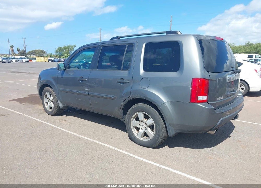 2009 HONDA PILOT EX-L VIN: 5FNYF48569B048321