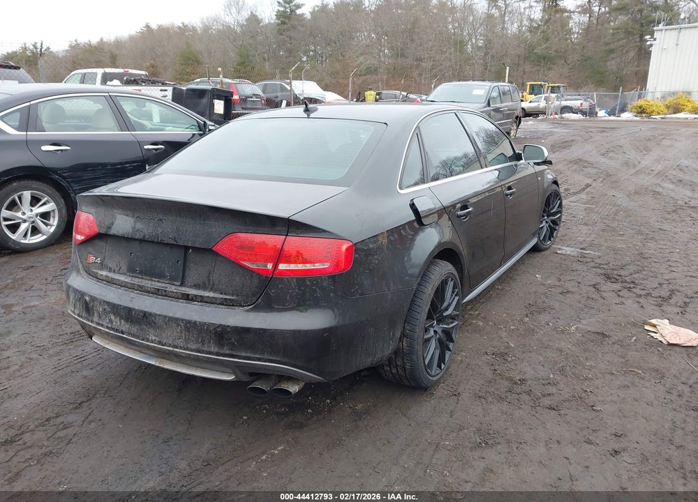 2012 AUDI S4 3.0 PREMIUM PLUS VIN: WAUBGAFL2CA073815