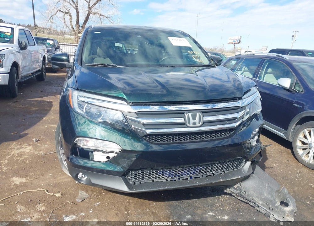 2017 HONDA PILOT EX-L VIN: 5FNYF5H68HB021831