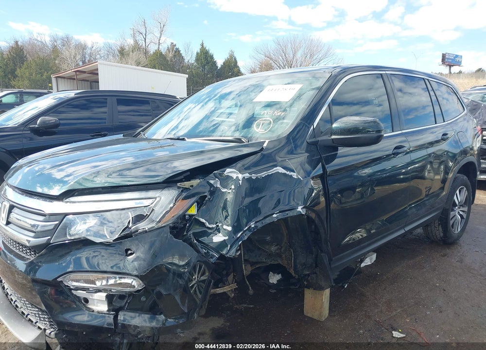 2017 HONDA PILOT EX-L VIN: 5FNYF5H68HB021831