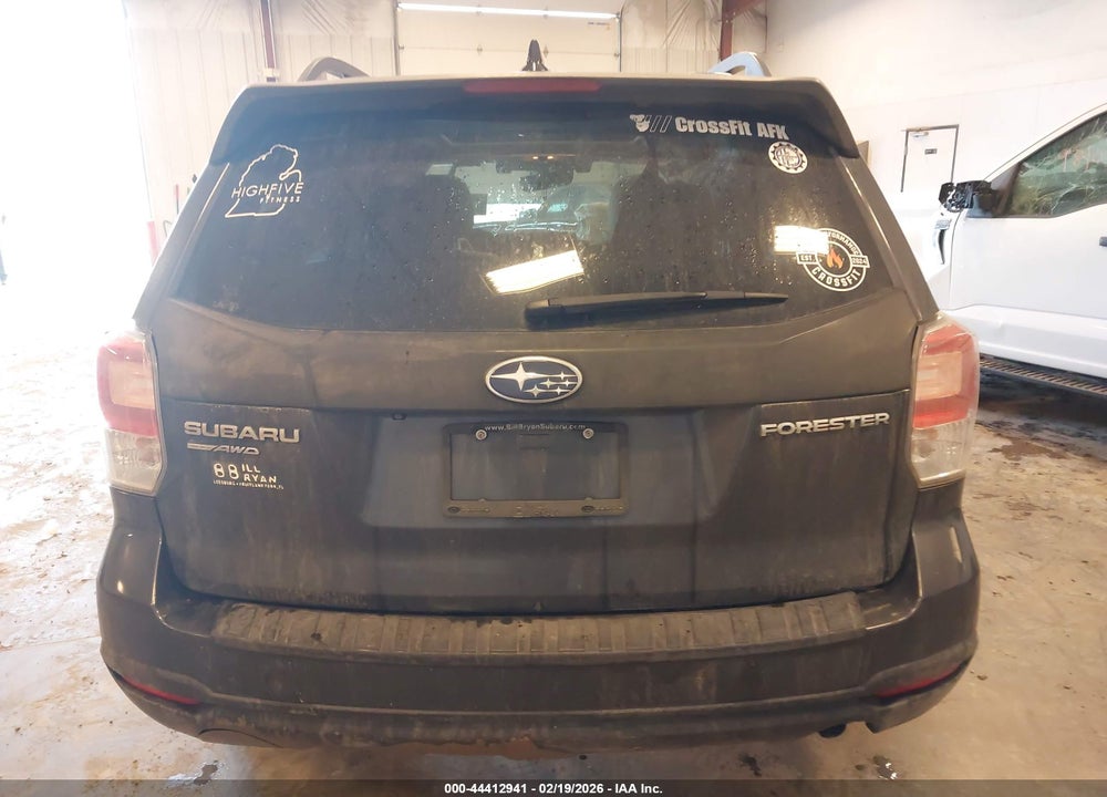2018 SUBARU FORESTER 2.5I PREMIUM VIN: JF2SJAGC6JH599034