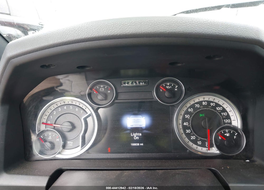2016 RAM 1500 LONE STAR VIN: 1C6RR6LT1GS164840