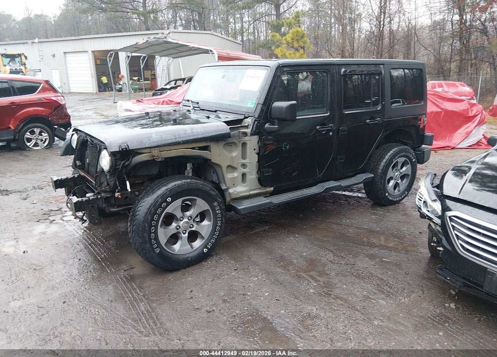 2018 JEEP WRANGLER JK UNLIMITED SAHARA 4X4 VIN: 1C4BJWEG3JL936354