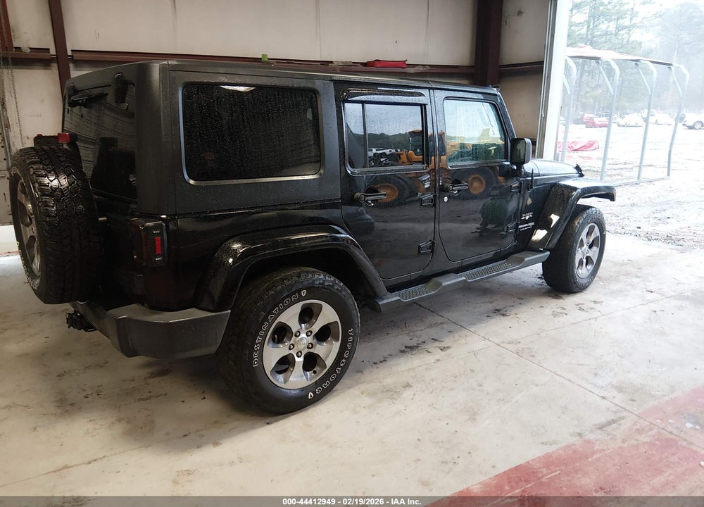 2018 JEEP WRANGLER JK UNLIMITED SAHARA 4X4 VIN: 1C4BJWEG3JL936354