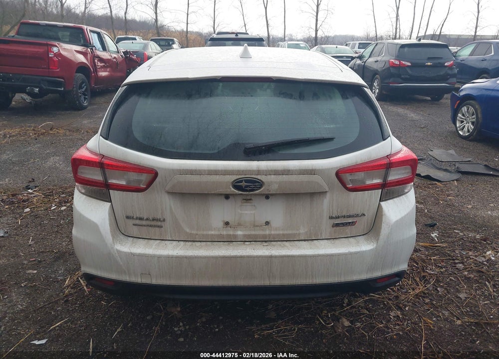 2019 SUBARU IMPREZA 2.0I SPORT VIN: 4S3GTAJ66K3704414
