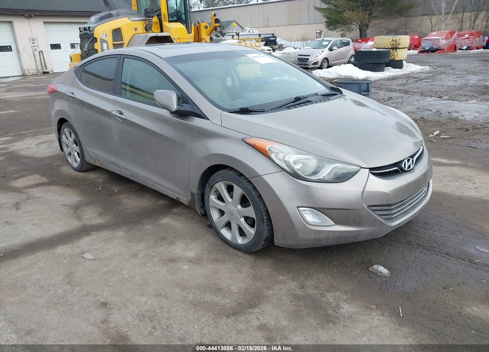 2013 HYUNDAI ELANTRA LIMITED VIN: 5NPDH4AE6DH300114