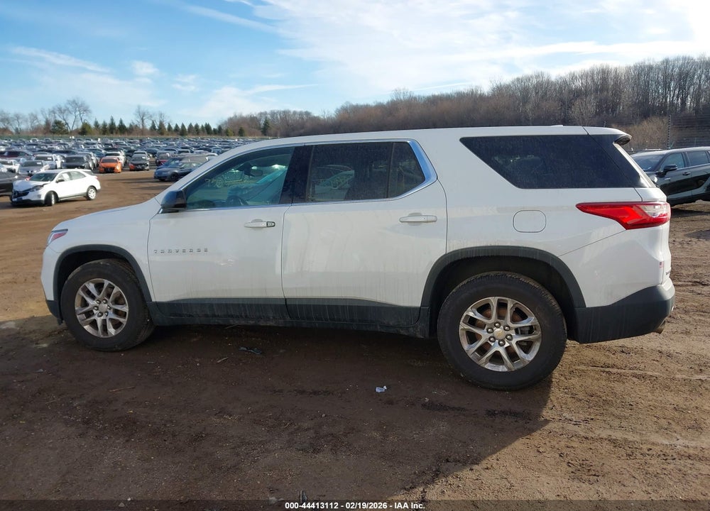 2021 CHEVROLET TRAVERSE FWD LS VIN: 1GNERFKW0MJ154022
