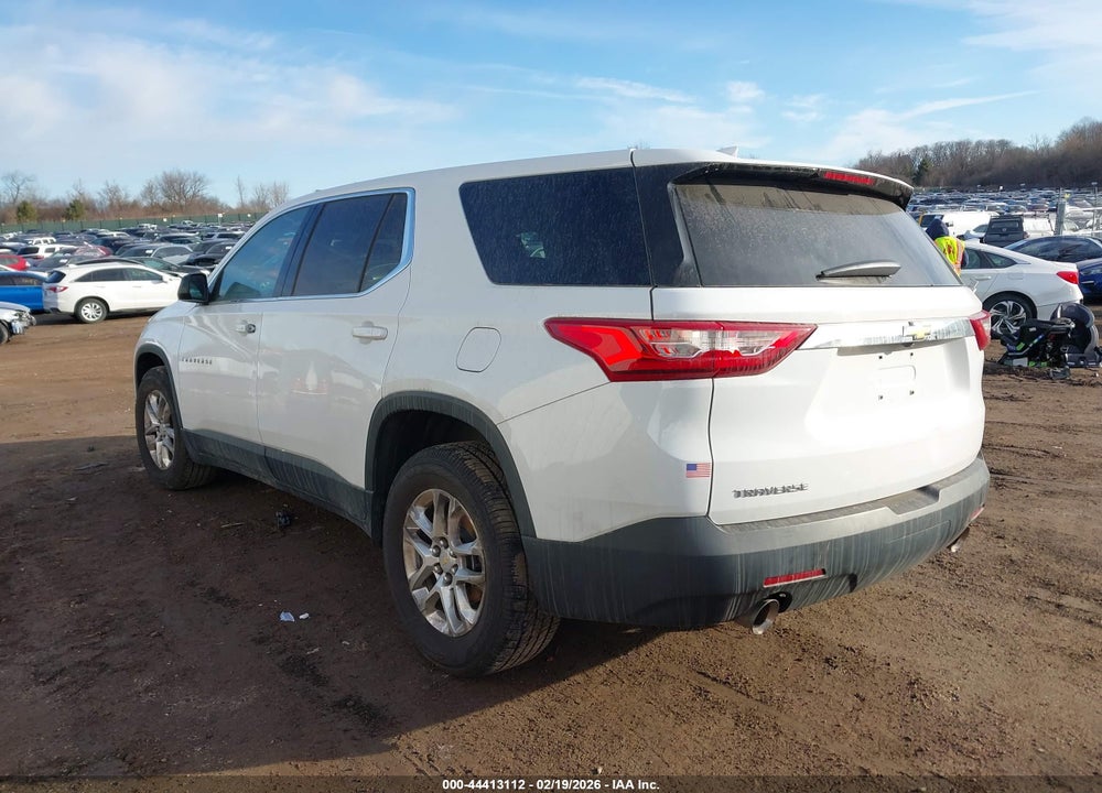2021 CHEVROLET TRAVERSE FWD LS VIN: 1GNERFKW0MJ154022