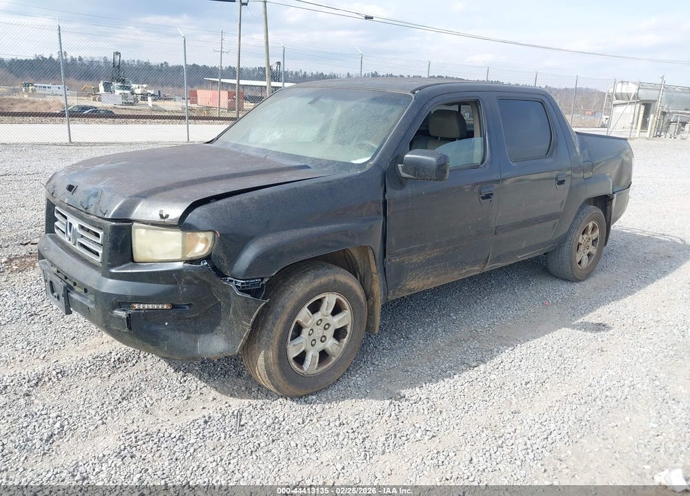 2006 HONDA RIDGELINE RTL VIN: 2HJYK16596H570343