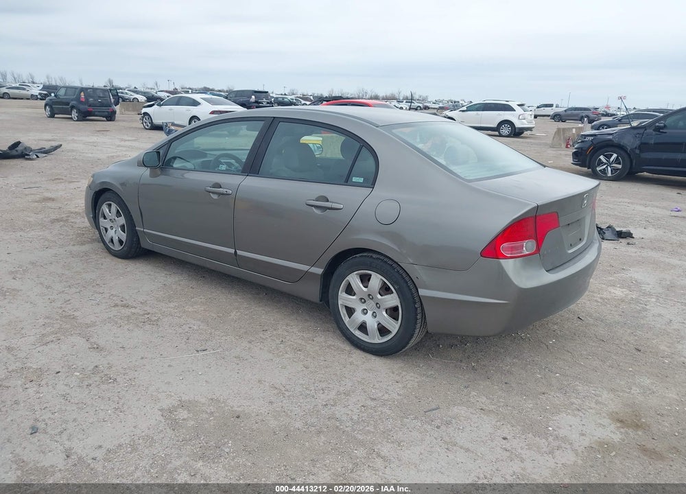 2008 HONDA CIVIC LX VIN: 1HGFA16578L065794