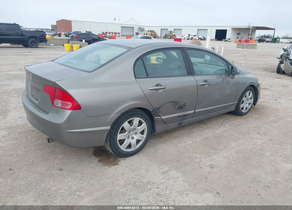 2008 HONDA CIVIC LX VIN: 1HGFA16578L065794