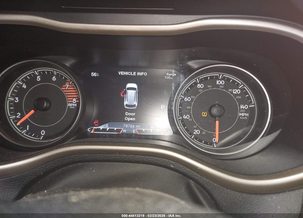 2016 JEEP CHEROKEE LIMITED VIN: 1C4PJMDS9GW104704