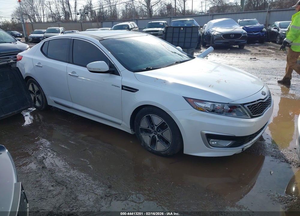 2013 KIA OPTIMA HYBRID EX VIN: KNAGM4AD0D5042766