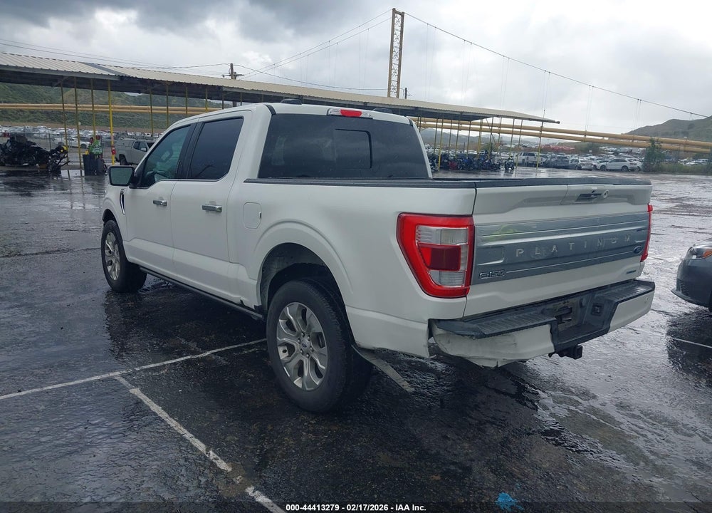 2021 FORD F-150 PLATINUM VIN: 1FTFW1E85MFA78807