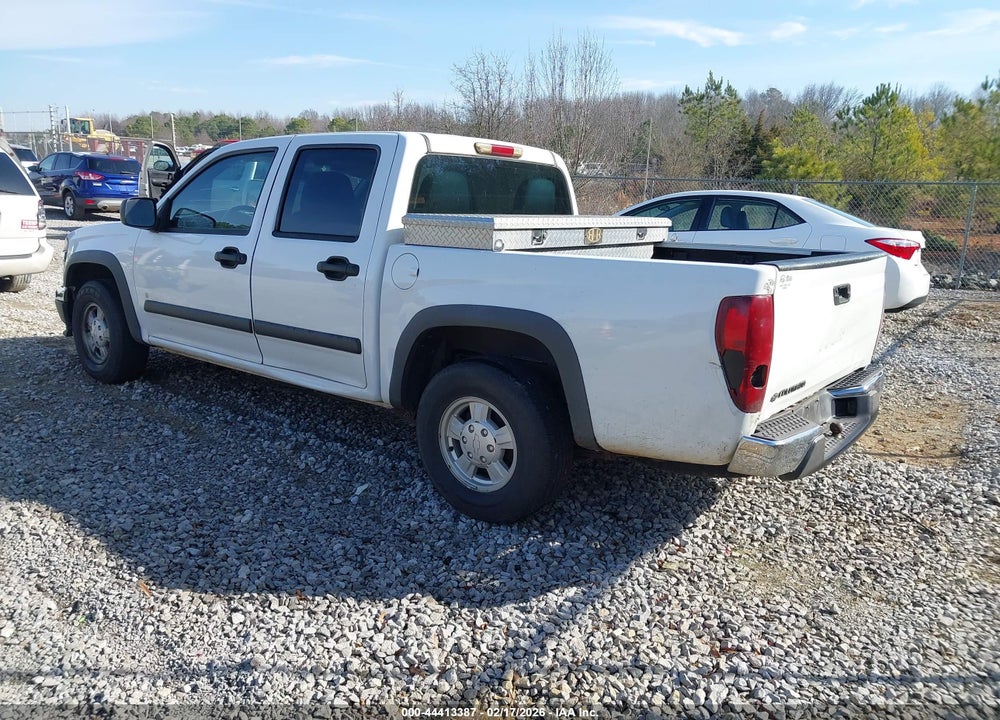 2006 CHEVROLET COLORADO LT VIN: 1GCCS138368169499