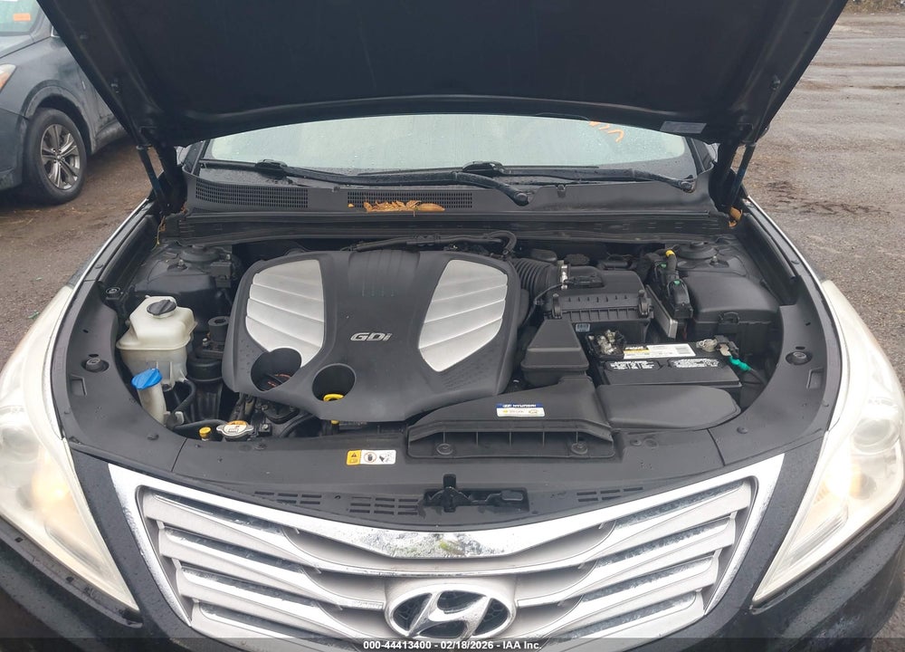 2012 HYUNDAI AZERA VIN: KMHFH4JG9CA157722