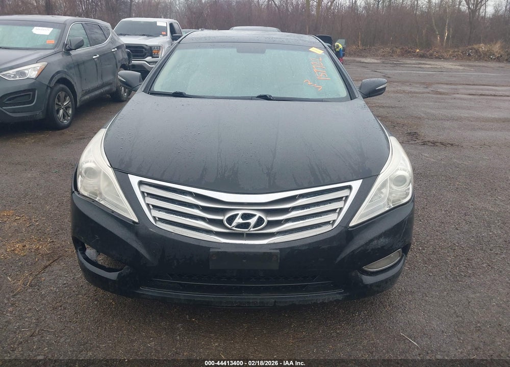2012 HYUNDAI AZERA VIN: KMHFH4JG9CA157722