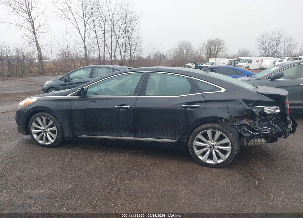 2012 HYUNDAI AZERA VIN: KMHFH4JG9CA157722