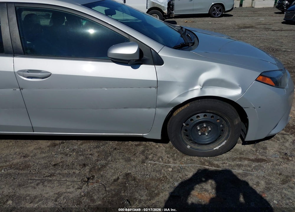 2016 TOYOTA COROLLA LE VIN: 2T1BURHE6GC626203