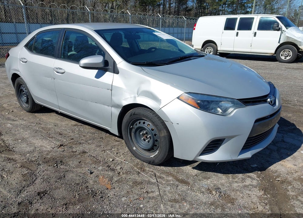 2016 TOYOTA COROLLA LE VIN: 2T1BURHE6GC626203