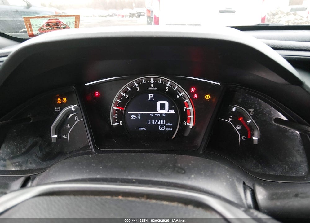 2018 HONDA CIVIC LX VIN: SHHFK7H20JU426405