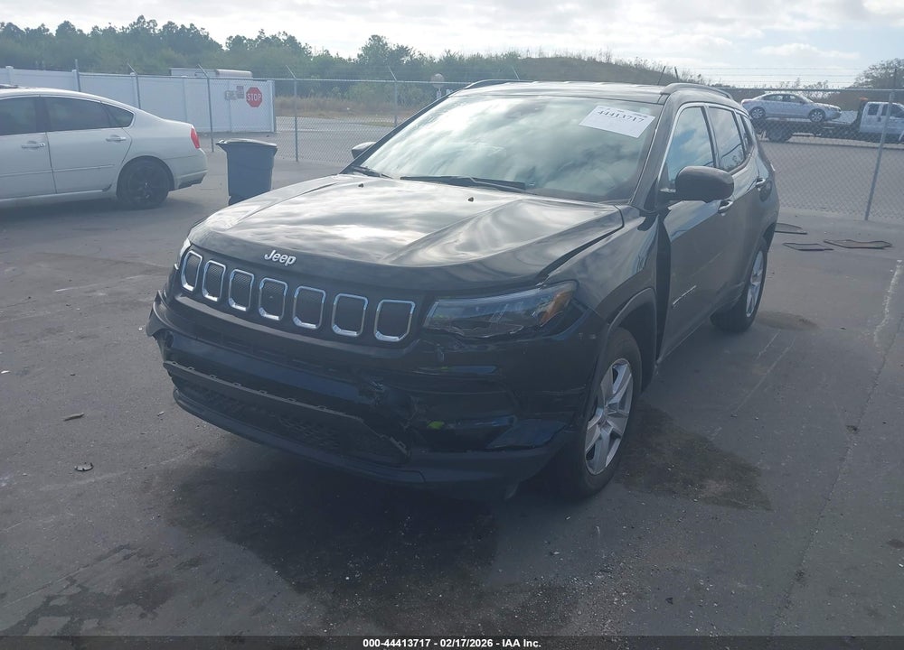 2022 JEEP COMPASS LATITUDE FWD VIN: 3C4NJCBB0NT225046