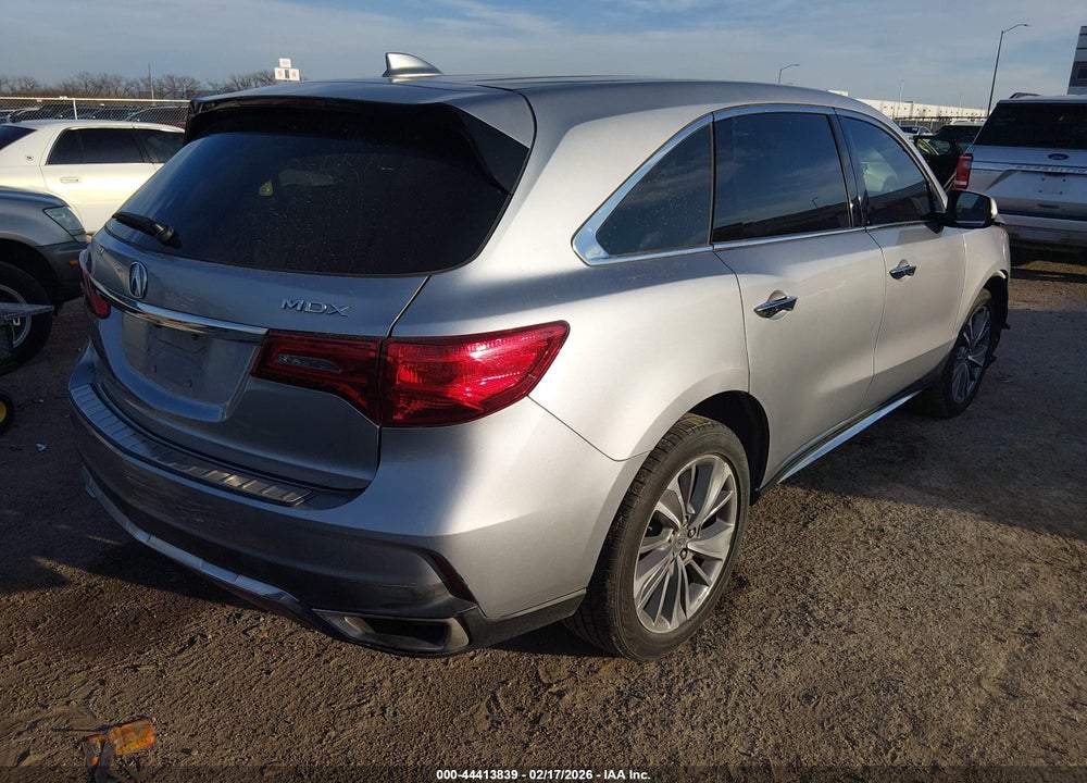 2017 ACURA MDX TECHNOLOGY PACKAGE VIN: 5J8YD3H53HL000482