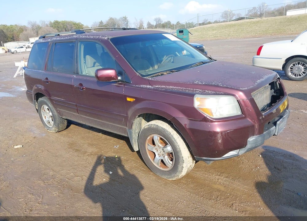 2007 HONDA PILOT EX VIN: 5FNYF18447B019399