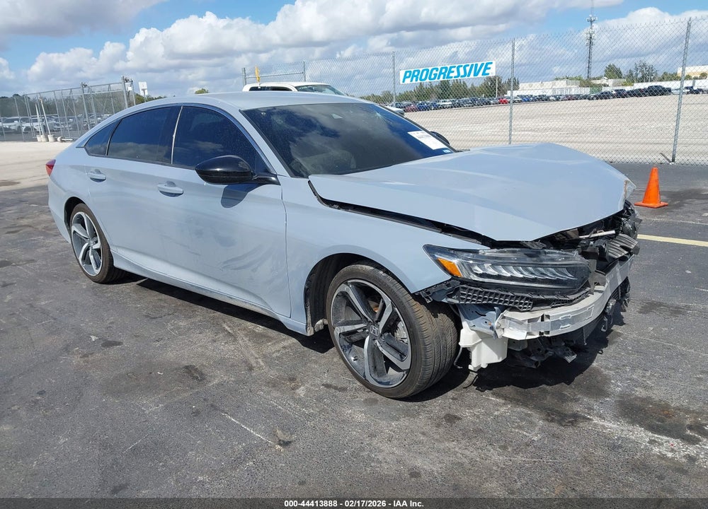 2021 HONDA ACCORD SPORT VIN: 1HGCV1F36MA081626