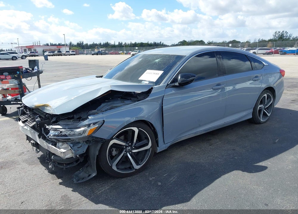 2021 HONDA ACCORD SPORT VIN: 1HGCV1F36MA081626