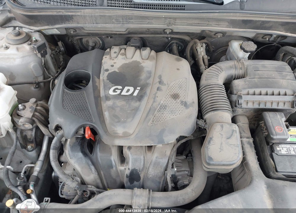 2013 HYUNDAI SONATA GLS VIN: 5NPEB4AC9DH743734